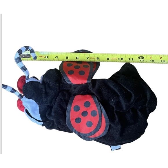 Ladybug Pet Dog Halloween Costume Top Paw Size Small - Picture 4 of 7